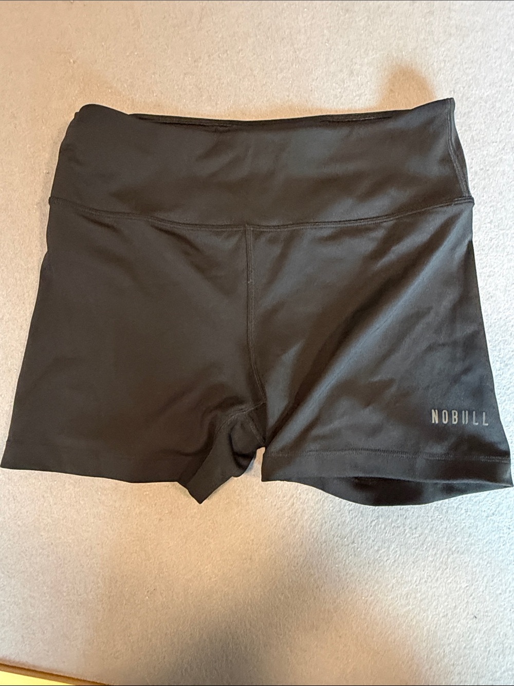 NOBULL Women’s Black High-Waist Training Shorts